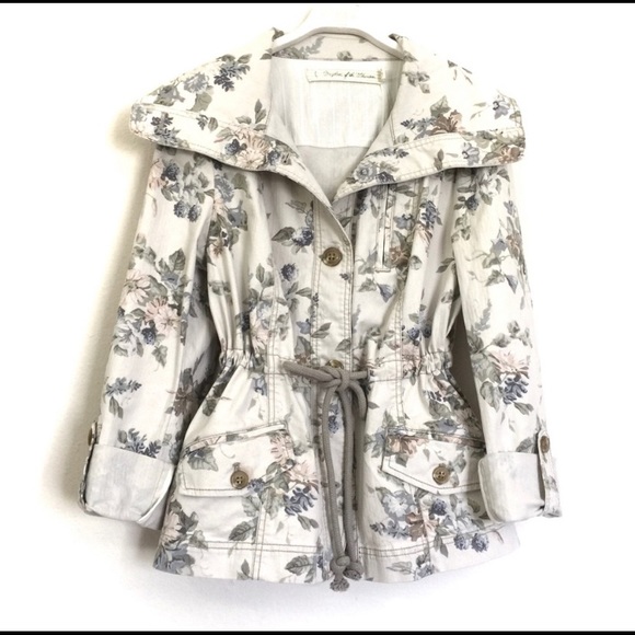 Anthropologie Jackets & Blazers - Anthropologie Floral Jacket